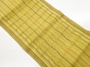 変わり織縞模様織出し名古屋帯